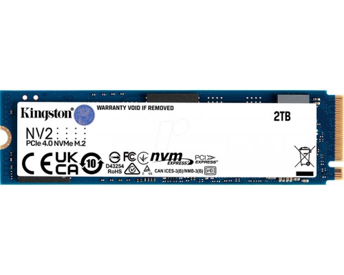 ssd Kingston 2TB Part Number SNV2S/2000G