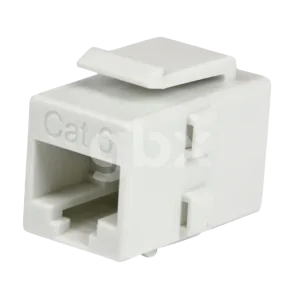 Acoplador Keystone de Cable de Red Ethernet Cat6 RJ45 Hembra a Hembra StarTech C6KEYCOUPLWH