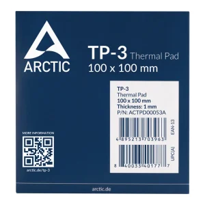 Thermal Pad 1 mm 100×100 mm Arctic TP-3 ACTPD00053A